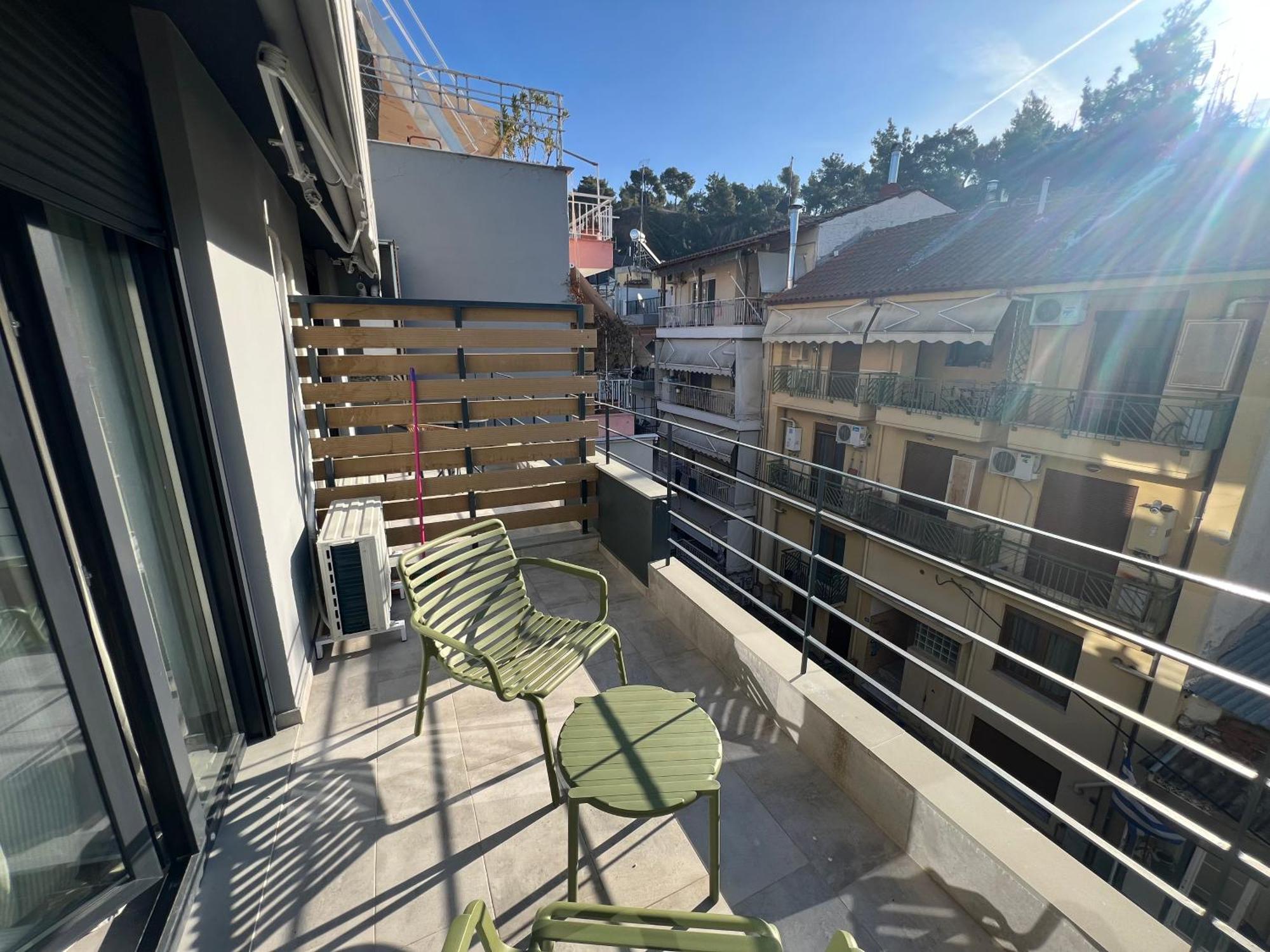 Skyline Oasis Thesbnb Leilighet Thessaloníki Eksteriør bilde